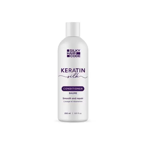 KERATIN SILK balzám s intenzivními účinky, který pomáhá obnovit poškozenou strukturu vlasů